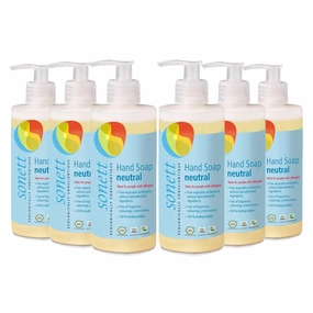 Sonett Organic Hand Soap for Sensitive skin (Sensitive, 6 Count)