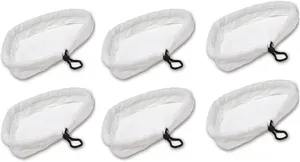 Steam Mop Pads Replacement Pads Accessories Steam Mop，Compatible for Steamboy X5 H20 S302 S001 SKG 1500W(6 PCS)