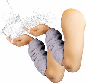 Stone|Life Beauty - Reusable Microfiber Wrist Sleeve | Wristband for Washing Face | Soft Washband for Face Washing - Makeup - Sports - Hair | Spa Beauty Sleeve Washband | Prevent Sweat - Bombshell Beauty Sleeve – 1 Pair