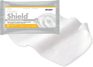 Stryker - Sage Comfort Shield Barrier Cream Cloths with Dimethicone - 50 Packages, 150 Cloths – One-Step Wipes Clean, Treat and Protect Skin from Incontinence Irritation, Hypoallergenic