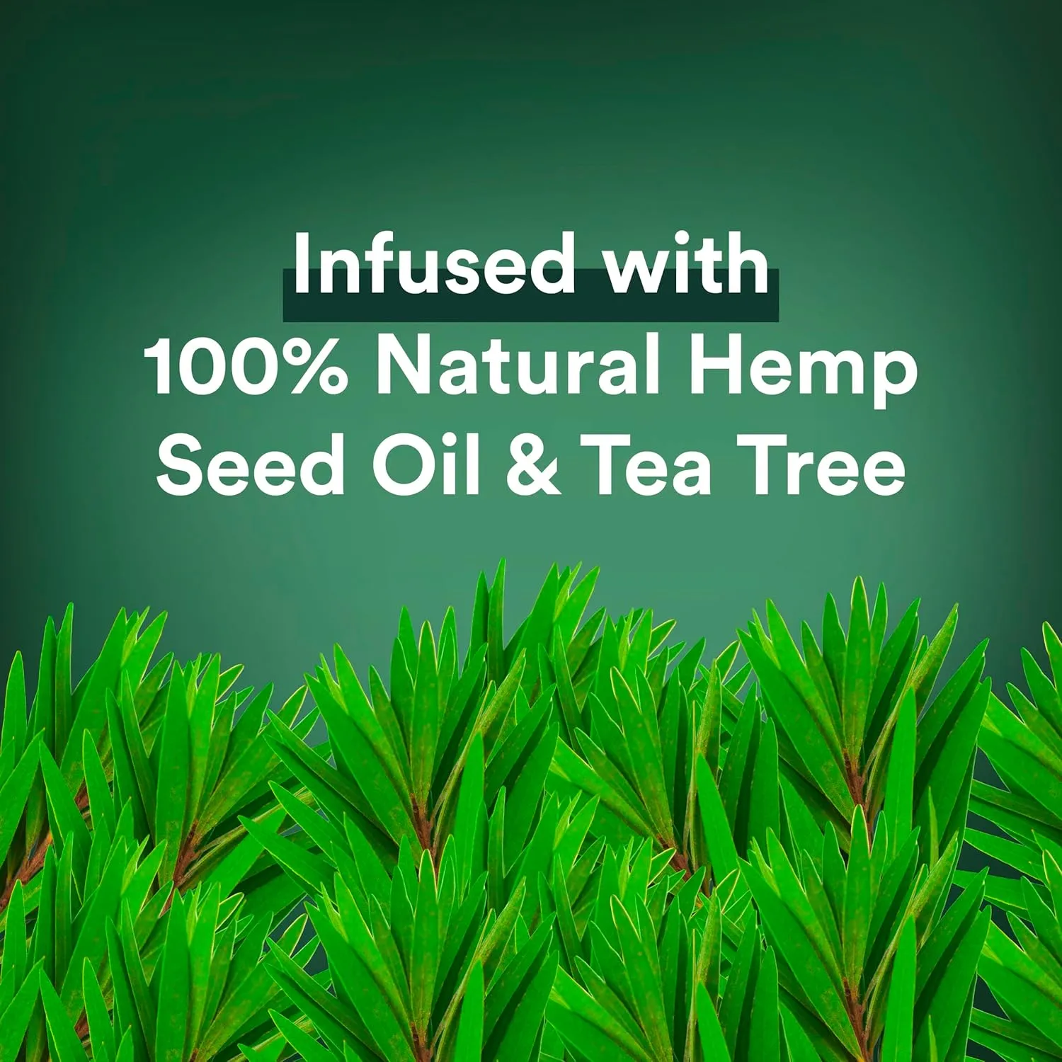 Suave Natural Tea Tree & Hemp Seed Oil Conditioner, Revitalizing and purifing Hair & Scalp, No Parabens, No Phthalates, 28 oz Pack of 4