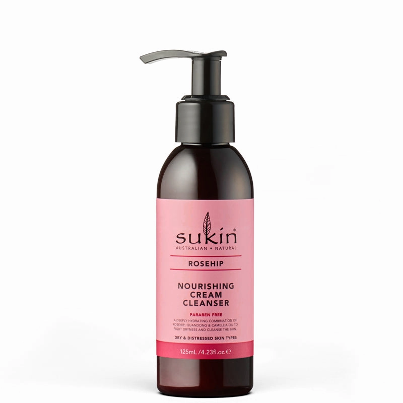 Sukin Rosehip Nourishing Cream Cleanser 125ml
