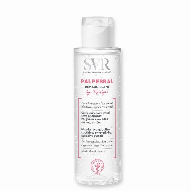 SVR Palpebral By Topialyse Micellar Gel Eye Makeup Remover 125ml