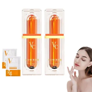 Swarous Vitamin C Makeup Tone Up Cream, Vc Five Vitamin C Tone Up Cream, Multi-Vc Natural Makeup Creams, Fast-Absorbing Creams, Natural-Looking Finish For All Skin Types (2 Pcs)