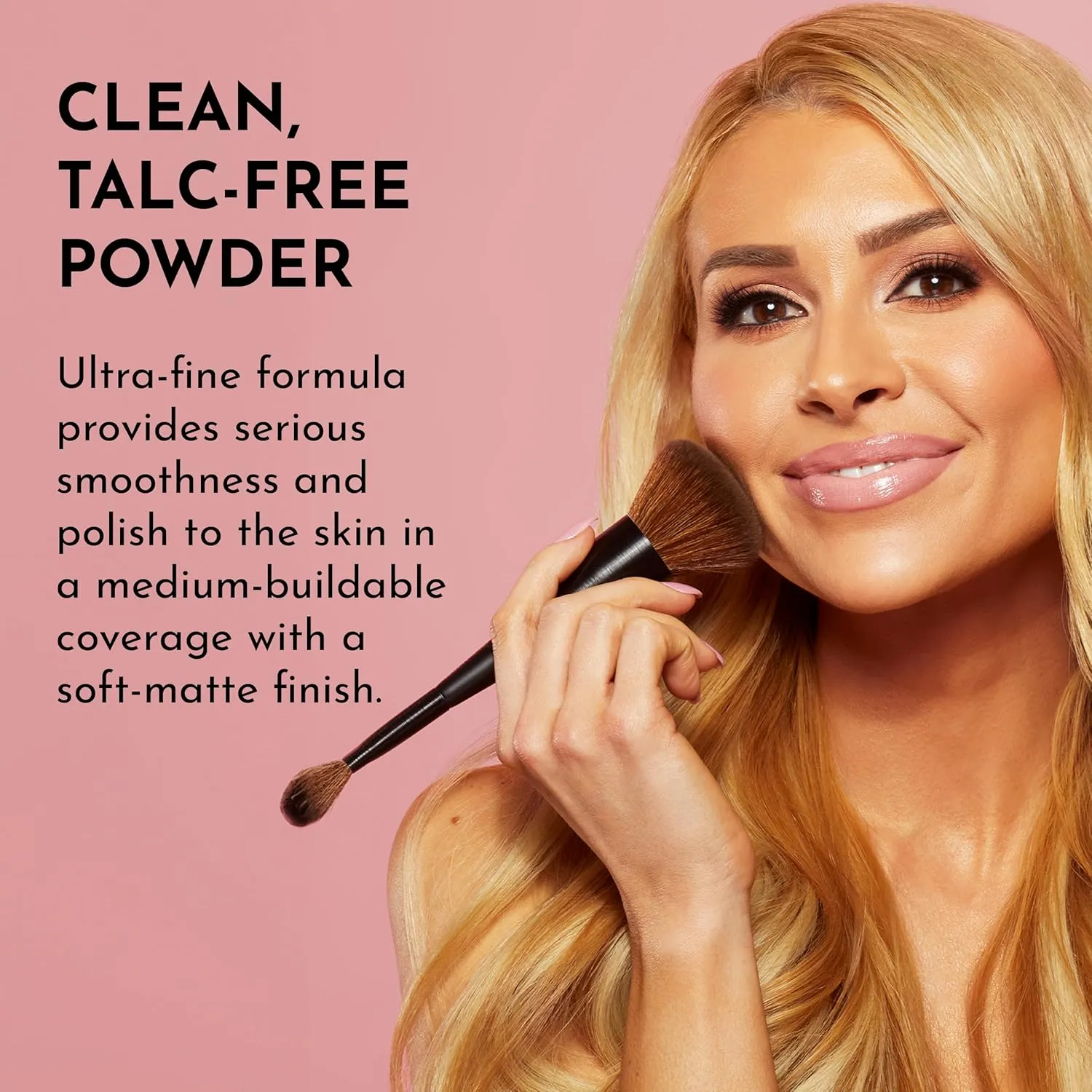 Talc Free Skin Smoothing Powder, Medium, Tan, 0.34 Ounce