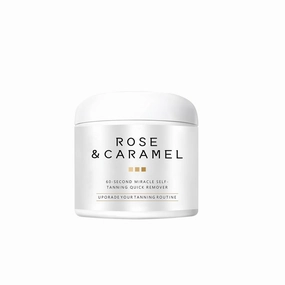 Tan Remover Self, Rose & Carame Purity Excel 60 Second Miracle Express Self Tan Remover & Exfoliating Tan Eraser Body Scrub