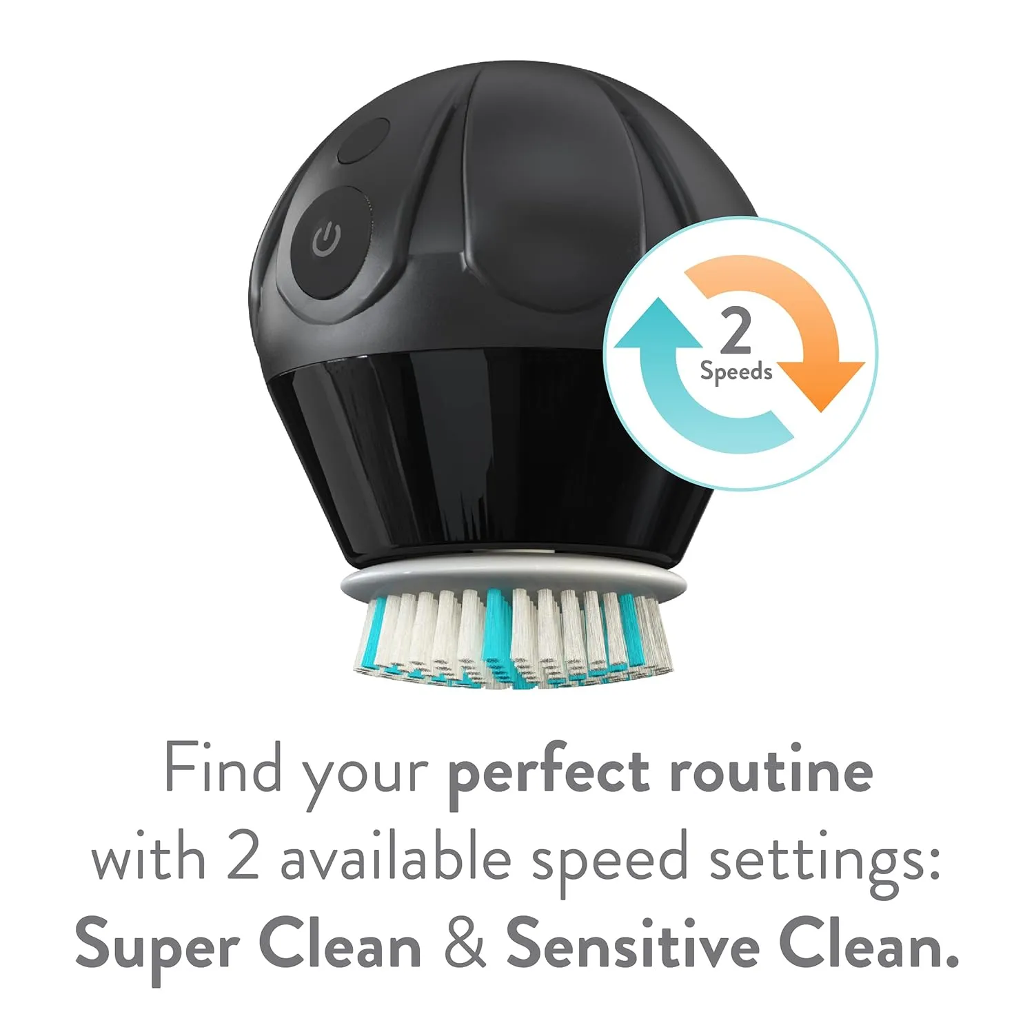 TAO Clean Replacement Silicone Brush Head, Replacement Head (1 Head) – Silicone Replacement Head for the TAO Clean Electric Face Cleansing Brush and Cleaning Station, White
