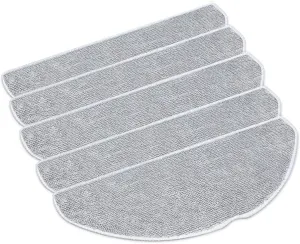 Tapo Robot Vacuum Washable Mop Cloth | Compatible RV30 Max Plus, RV30 Max, RV20 Max Plus, RV20 Max | Washable Mop Cloth ×5 | Reusable | Easy Setup RVA301
