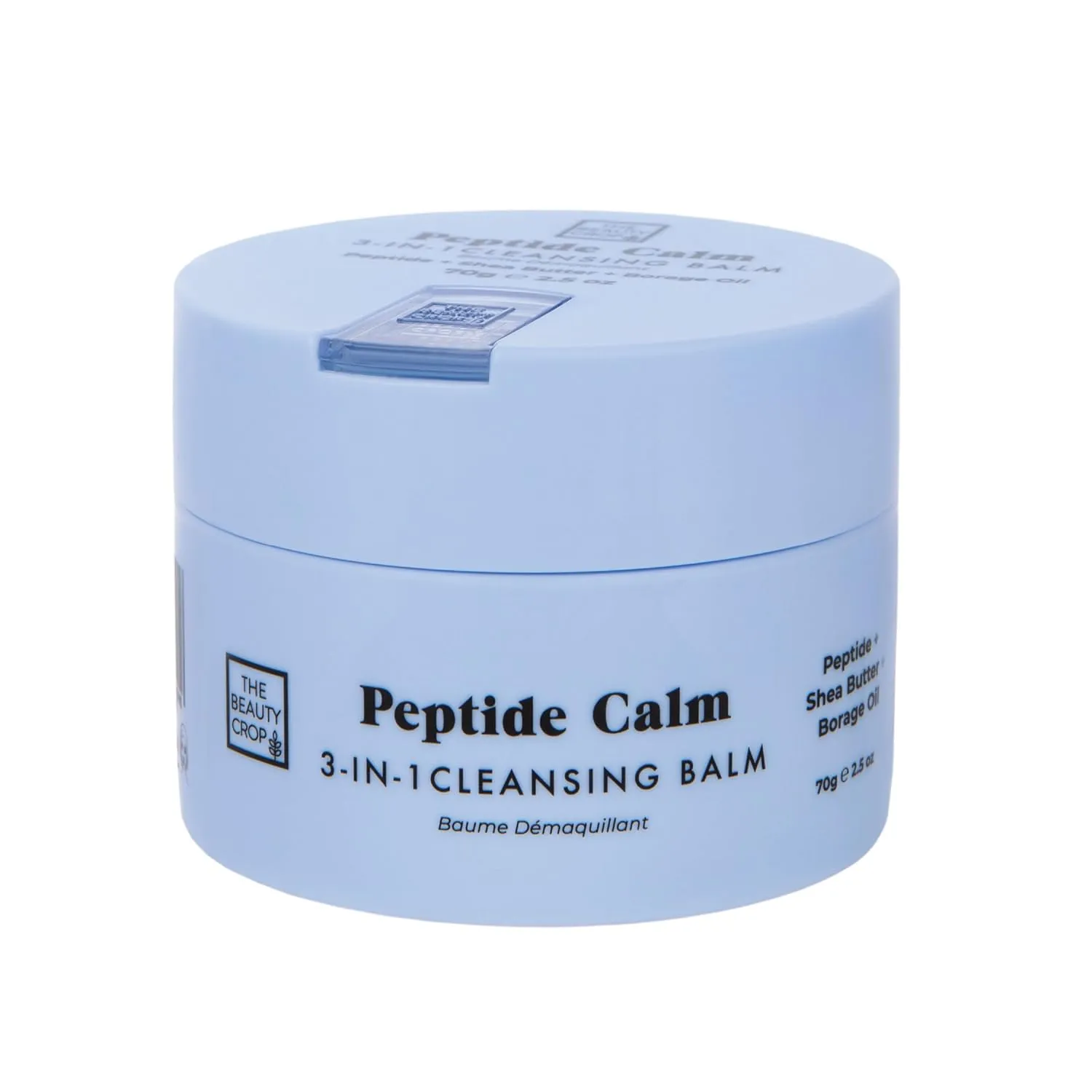 The Beauty Crop Peptide Refillable Cleansing Balm - Nourishing & Hydrating - 100 ml
