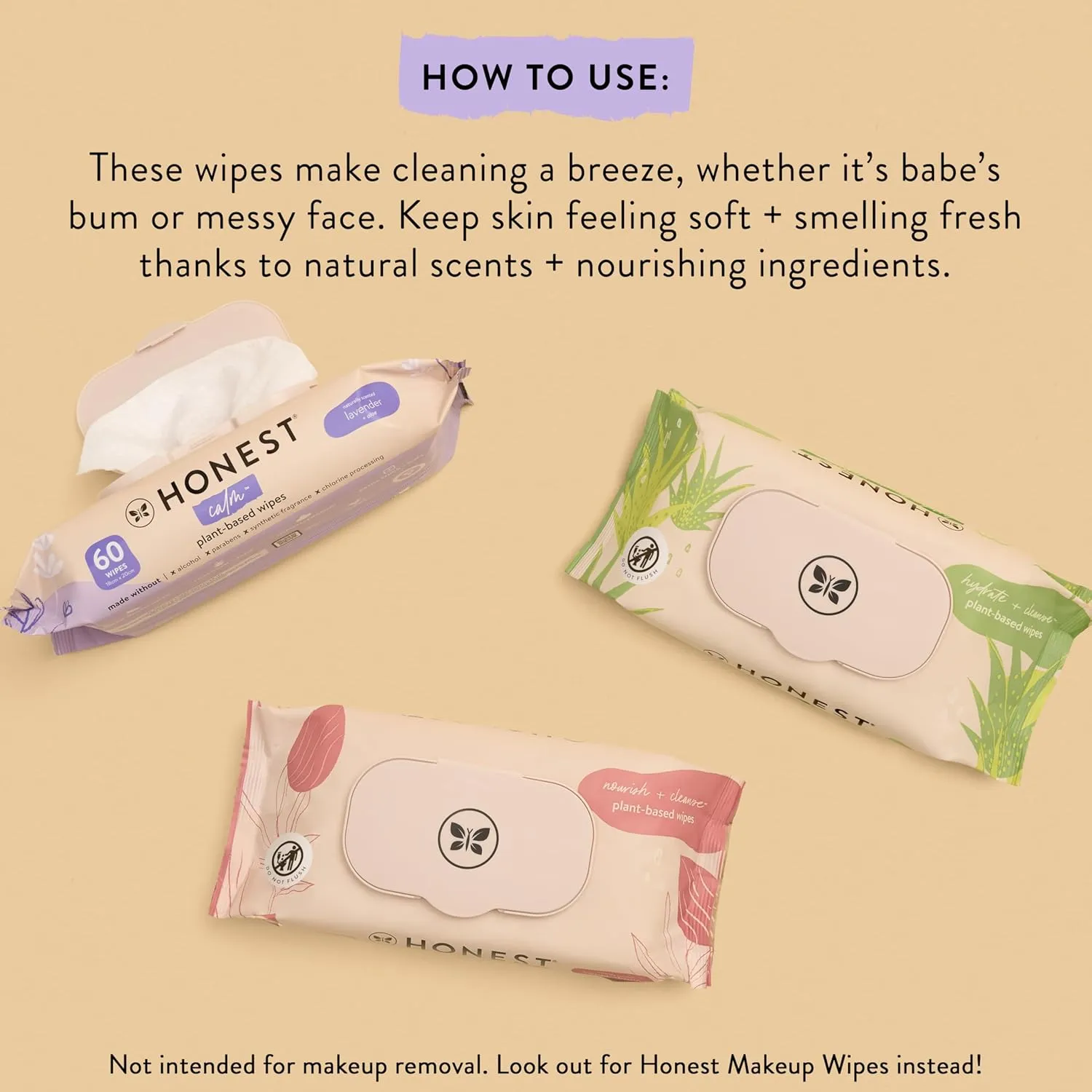 The Honest Company Hydrate   Cleanse Naturally Scented Wipes | Cleansing Multi-Tasking Wipes | 99% Water, Plant Based, Hypoallergenic | Aloe   Cucumber, 240 Count