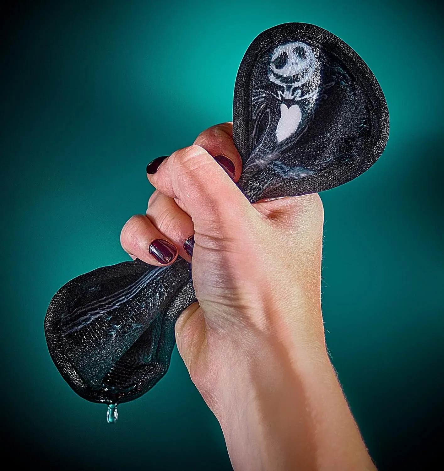 The Original MakeUp Eraser Mini PRO 5pk, Erase All Makeup With Just Water, Including Waterproof Mascara, Eyeliner, Foundation, Lipstick, Sunscreen, and More! Nightmare Before Christmas, 5ct.