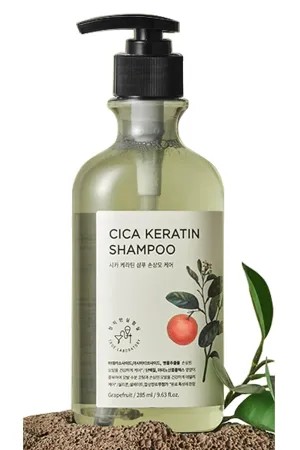 TheMogan True.LAB Cica Keratin Shampoo 285ml - Soothing & Strengthening Formula with Centella Asiatica, Keratin, and Natural Oils for Healthy Scalp and Hair
