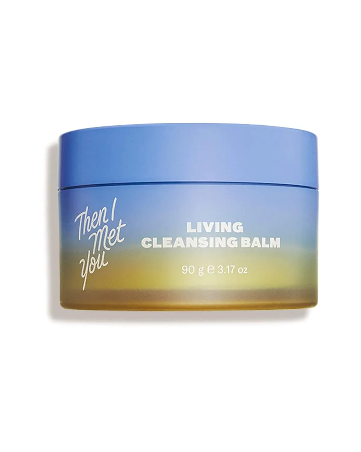 Then I Met You Living Cleansing Balm, Melts Makeup & Sunscreen, Non-Stripping Zero Residue Oil Cleanser with Seaberry, Olive, Grape Seed Oils, Vit E & Persimmon, First-Step Clean Vegan Korean Skincare