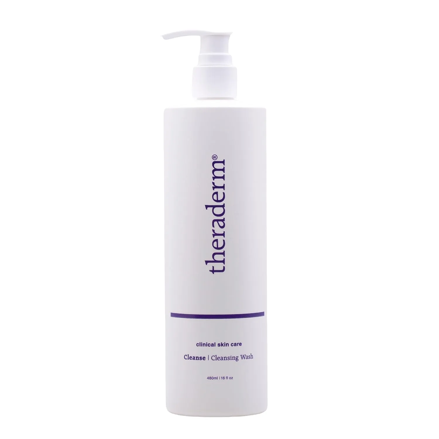 Theraderm Cleansing Wash: Oil Free, Soap Free 16oz
