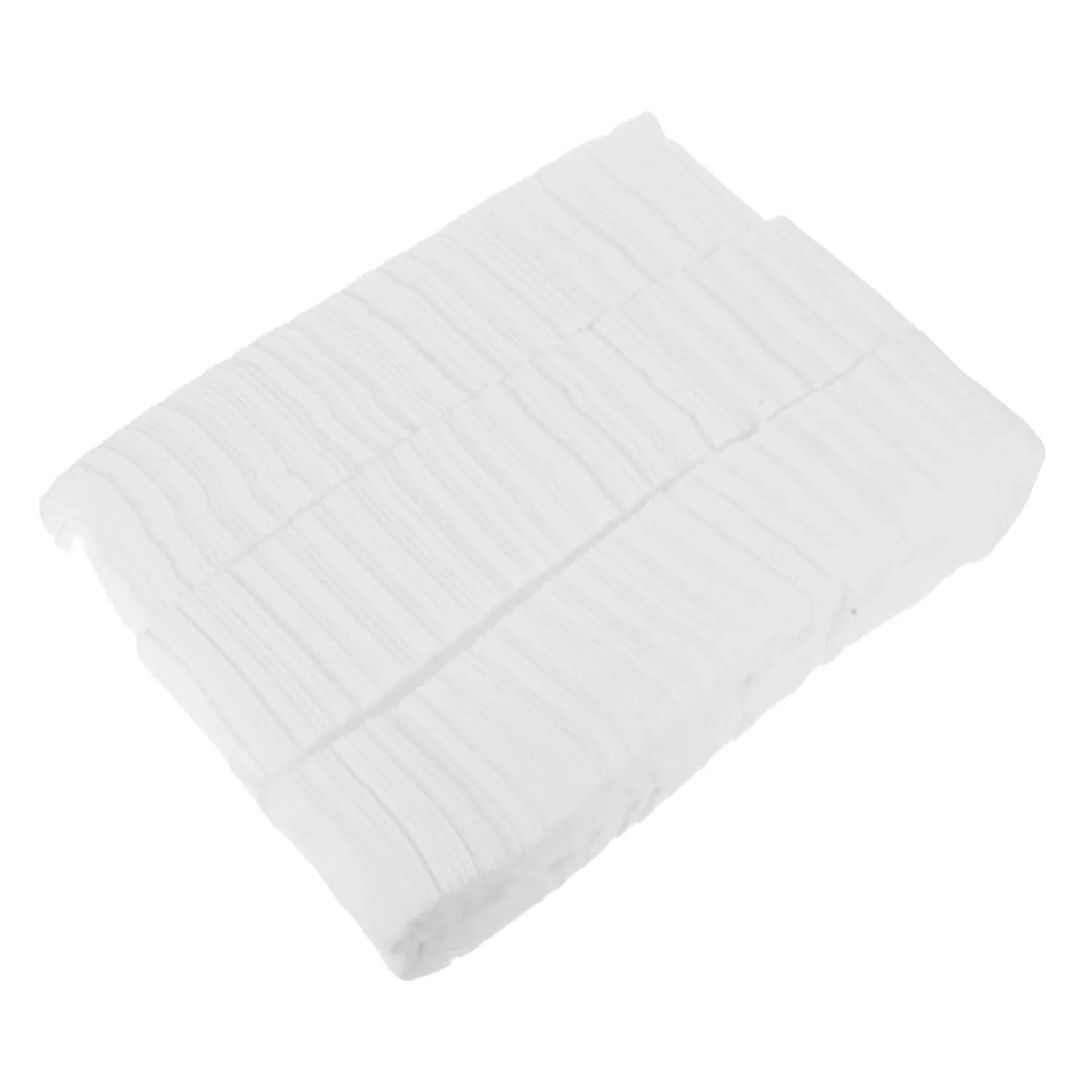 Thick Durable 500ct Cotton Makeup Remover Squares for Gentle Face Cleansing