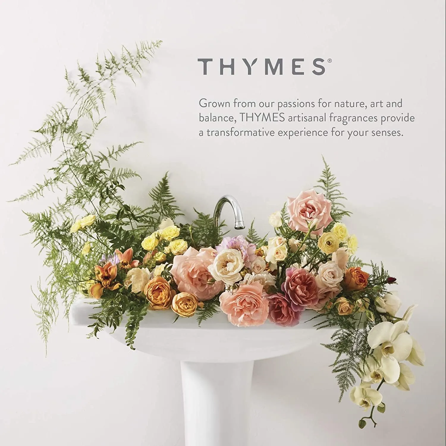 Thymes Countertop Spray - Counter Cleaner Spray - Household Cleaning Supplies (Lemon Leaf, 16.5 fl oz)