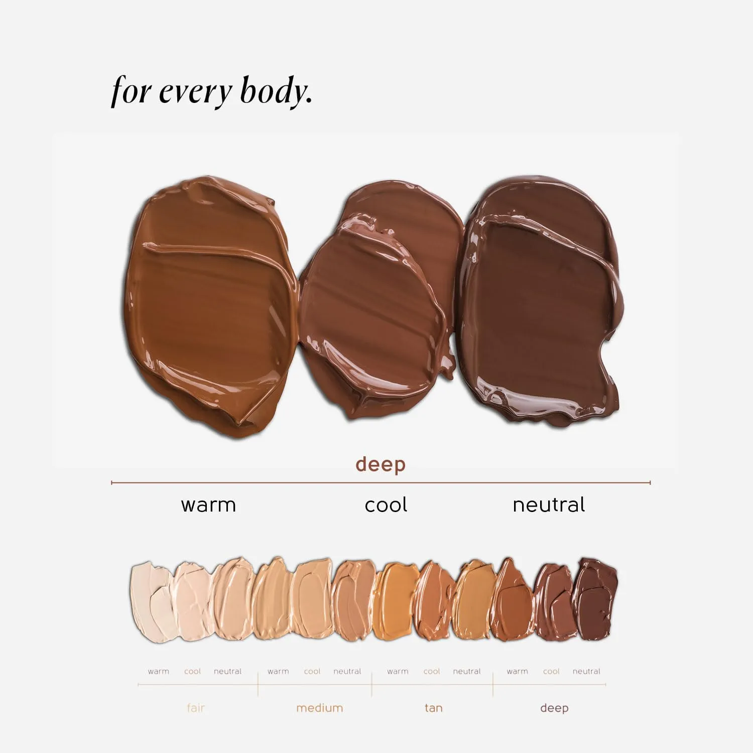 Tinge Tint Body Makeup, Lasts Up to 48 Hours, Medium Coverage Cream With Amino Acids, Hyaluronic Acid & Lysine, Semi Matte Finish, Water & Transfer Resistant, Fragrance Free, Vegan, 3.38 Fl Oz Tube