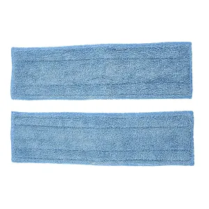 Tool Part for 2PCS Mops Washable Reusable Microfibre Mop Cloths for Polti Moppy Steam Engine Vacuum Household Sweeper Cleaning Tool