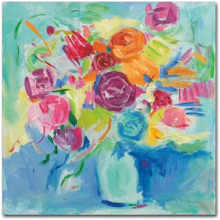 Trademark Fine Art Matisse Florals Wall Decor, 35 in x 35 in