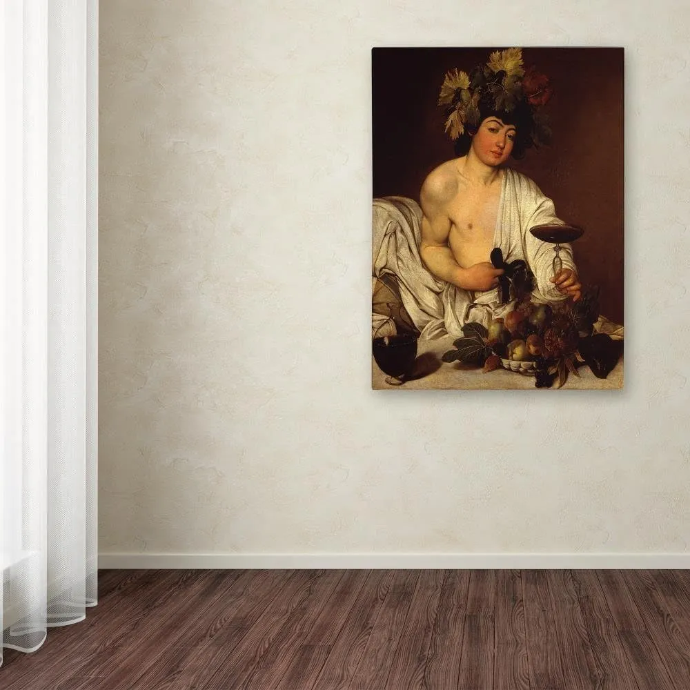 Trademark Fine Art The Adolescent Bacchus Wall Decor, 14x19