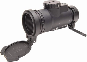 Trijicon MRO-C-2200017 1x25mm Patrol Riflescope with Miniature Rifle Optic (Mro), 2.0 MOA Adjustable Red Dot Reticle (Without Mount), Black
