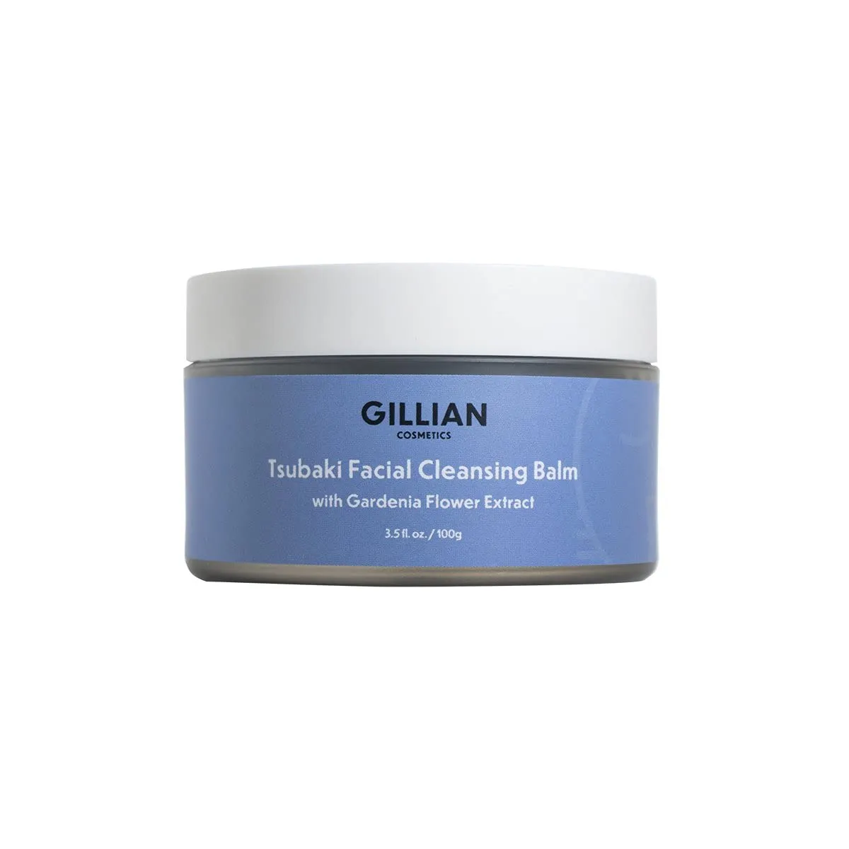 Tsubaki Facial Cleansing Balm with Gardenia Flower Extract; Remover & Face Cleanser, Sensitive Skin, Balm to Oil, Double Cleanse, Acne, Breakouts, Redness