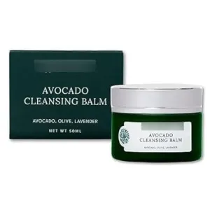 Tubees Cleansing Balm - 50gm | Enriched with Avacado, Olive, and Lavender | Gentle Makeup Remover | Cleanses & Nourishes Skin | Balm-Oil-Milk Formula | Suitable for All Skin Type