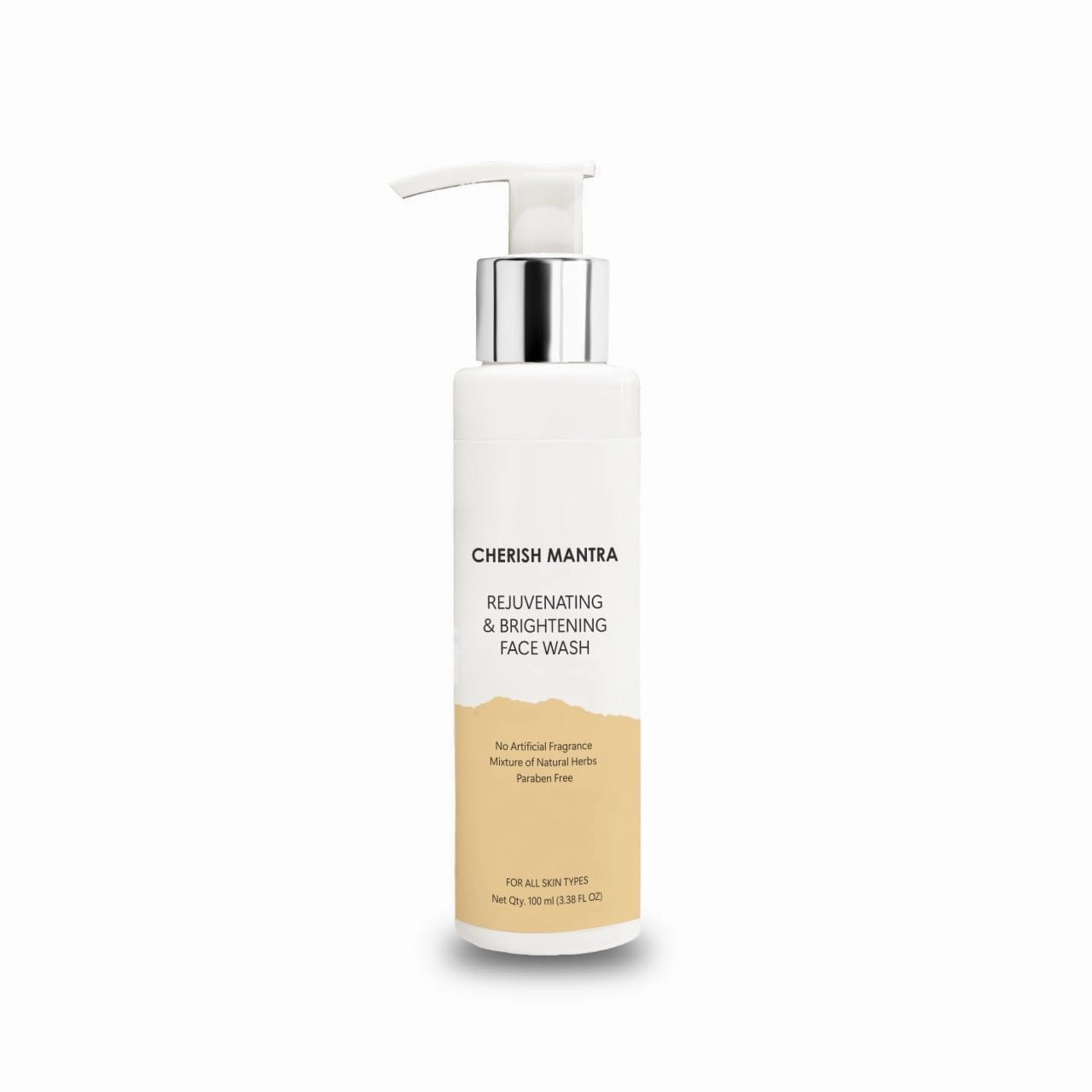 Tubees Face Wash Gentle Skin Cleanser for Dry to Normal, Sensitive Skin, 100 ml Hydrating Face Wash with natural Ingredients