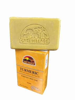 Turmeric Purifying Body Bar with Cocoa Butter & Moringa Oil, 8 oz (3 pack)