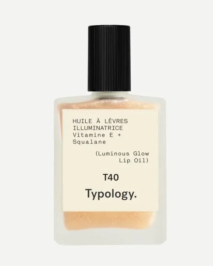 Typology Tinted Lip Oil - Luminous Glow Limited Edition & Complimentary BlueBerry Sheet Masque