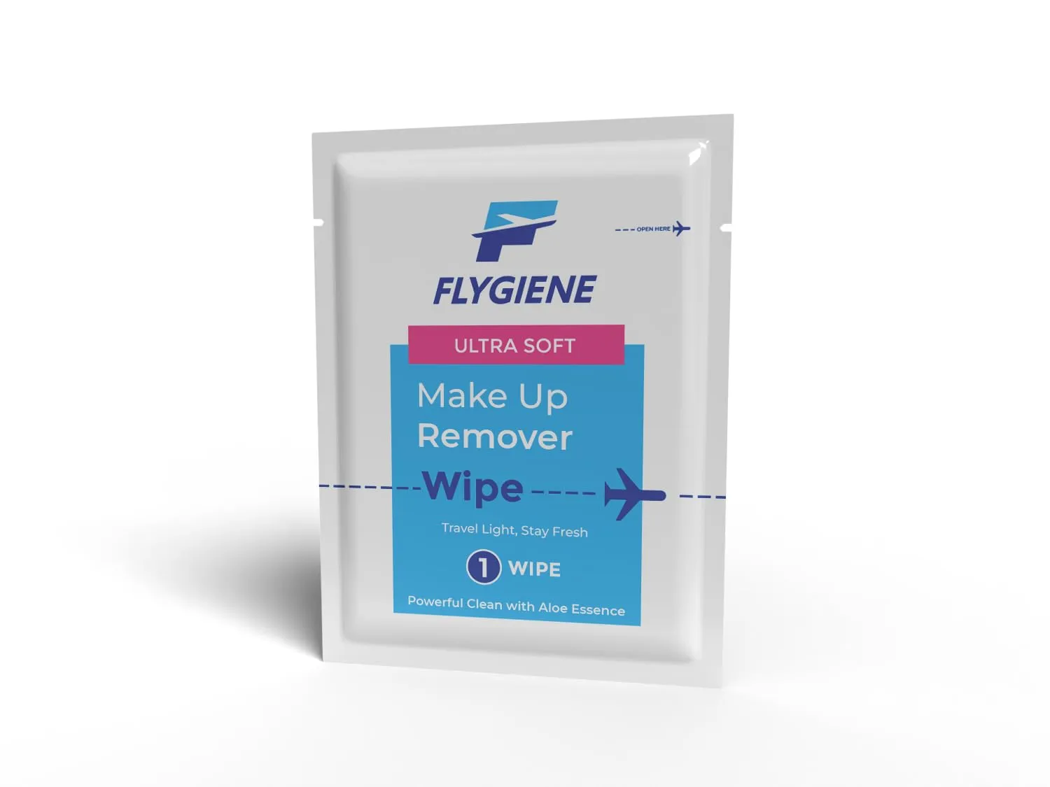Ultra Soft Makeup Remover Wipes – Individually Wrapped Face Wipes for Travel – Waterproof, Disposable, Gentle Cleansing Towelettes – 100 Count (10 Packs of 10), Safe for All Skin Types