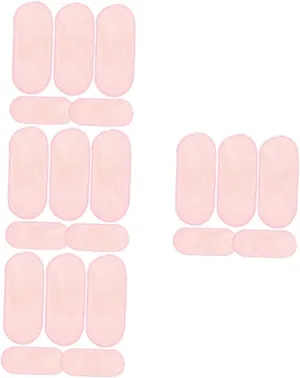 UPKOCH 4sets Travel Face Wash Reusable Makeup Removal Cloths Gentle Facial Cleansing Towels Portable Face Cloths for Men Women 5pcs*4