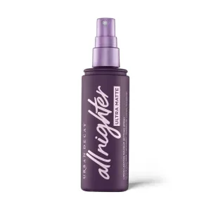 Urban Decay All Nighter Ultra Matte Makeup Setting Spray for Face, Transfer-proof, Long-lasting 16 HR Wear, with Oil-absorbing Kaolin Clay, Matte Finish, Oil-free, Paraben-free, Vegan