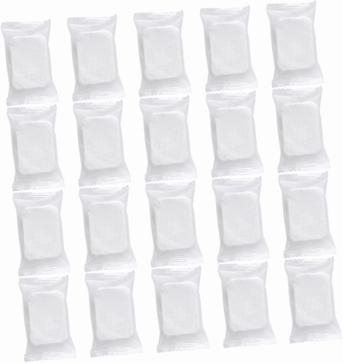 VICASKY 1 Pack Makeup Pads Dry Cosmetic Cleaning Cotton Rounds for Face Exfoliating Makeup Rounds Pads Removal Gentle Skin Hydrating Wash Make up Small White Non-Woven Fabric