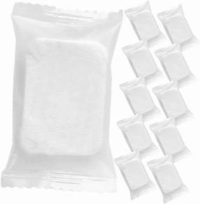 VICASKY 1pack Compressed Non-Woven Facial Cleansing Pads Makeup Remover Pads for Face Eyes Lips for Travel Daily Use Soft and Luxurious Makeup Removal