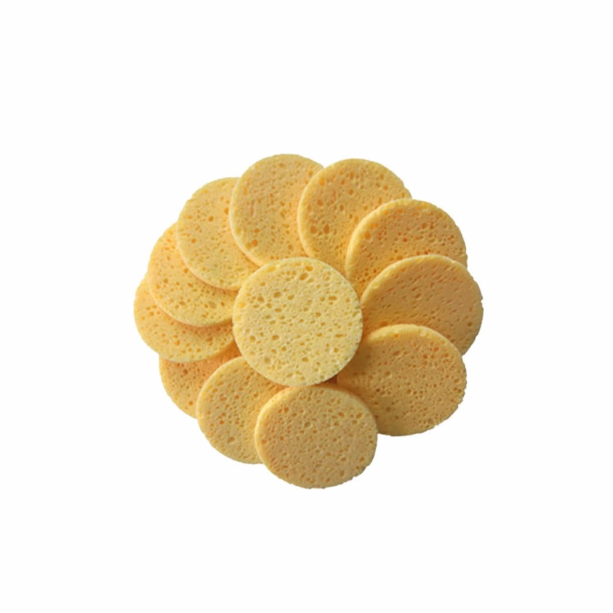 VICASKY 20pcs Skin-friendly Cotton Makeup Pads Cleaning Puff for and Makeup Removal Super-soft Sponge Cushion for Daily Use and Skin Care