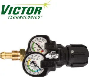 Victor Inert Gas Argon Regulator EDGE 2.0 Flow Gauge, ESS32-80CFH-580, 0781-3641