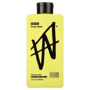 W by jake paul Original Body Wash, Vitamin-Infused with Magnesium and Biotin, Exfoliating and Hydrating, 18 Fl Oz