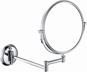 Wall Mounted Makeup Mirror with Magnification,HD Two-Sided Bathroom Mirror,360°rotatable,The Stand can be Folded and Unfolded, Gifts for Handsome Men and Women, for Makeup and face Cleansing.-3X||A