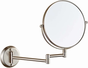 Wall Mounted Makeup Mirror with Magnification,HD Two-Sided Bathroom Mirror,360°rotatable,The Stand can be Folded and Unfolded, Gifts for Handsome Men and Women, for Makeup and face Cleansing.-3X||E
