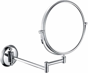 Wall Mounted Makeup Mirror with Magnification,HD Two-Sided Bathroom Mirror,360°rotatable,The Stand can be Folded and Unfolded, Gifts for Handsome Men and Women, for Makeup and face Cleansing.-7X||A
