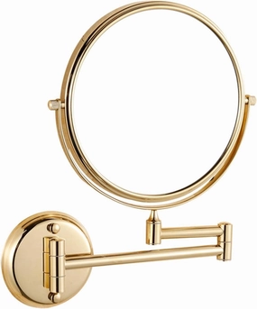 Wall Mounted Makeup Mirror with Magnification,HD Two-Sided Bathroom Mirror,360°rotatable,The Stand can be Folded and Unfolded, Gifts for Handsome Men and Women, for Makeup and face Cleansing.-7X||B