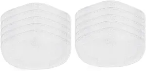 Washable for Polti Vaporetto SV440_Double SV400,Pads for Polti Vaporetto Smart 100_B Mop Sockettes,Vaporetto Steam Mops Cleaner. (10)