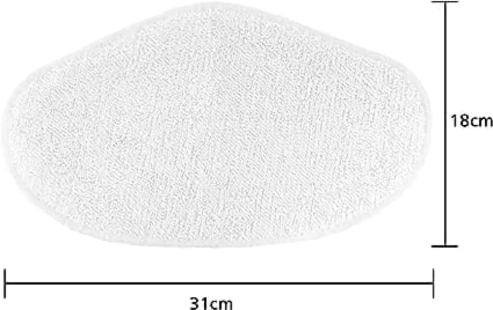 Washable for Polti Vaporetto SV440_Double SV400,Pads for Polti Vaporetto Smart 100_B Mop Sockettes,Vaporetto Steam Mops Cleaner. (10)