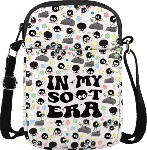 WCGXKO Anime Inspired Gift Anime Lover Gift Zipper Pouch Makeup Bag
