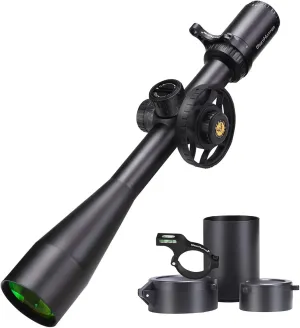 WestHunter Optics TD-S 8-32x50 SFIR Precision Hunting Riflescope, Red Illumination Second Focal Plane 30 mm Tactical 1/8 MOA Long Range Shooting Scope