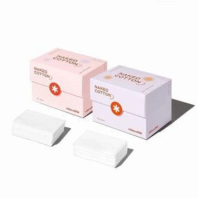 White rabbit cotton pads Classic 100P   Textured 100P bundle | Perfect for applying toner, removing makeup, nail polish