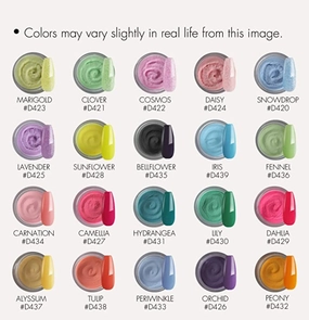 Wildflower Dipping Powder Kit - 20 colors