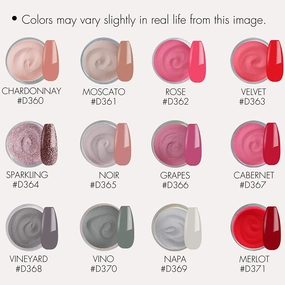 Wine & Dine Dipping Powder Kit - 12 colors