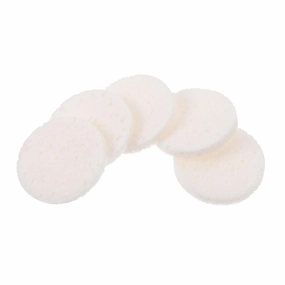 Women's Facial Cleaning 50pcs White Makeup Pads Soft Sponges for Face Cleansing Gentle Exfoliati
